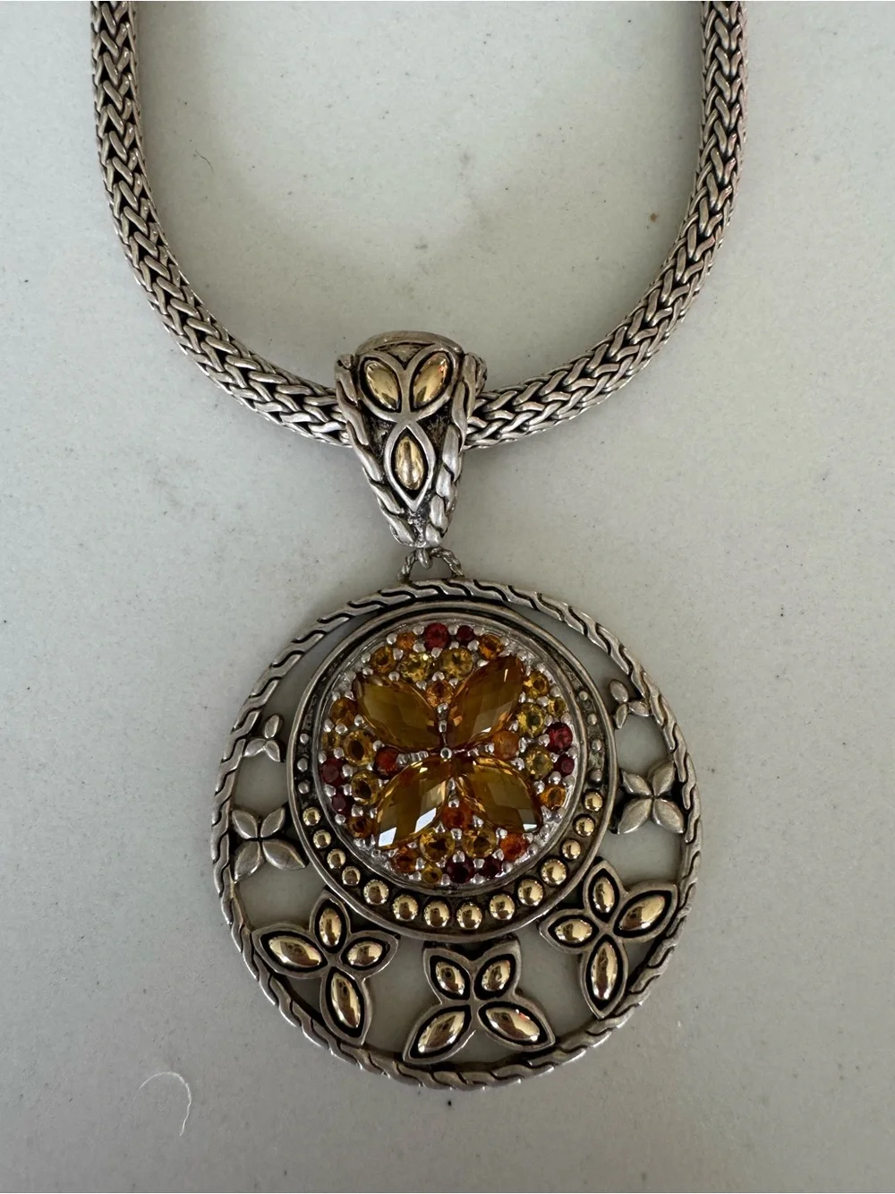 John Hardy necklace and ring